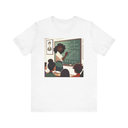 Math Teacher Unisex Jersey Short Sleeve Tee