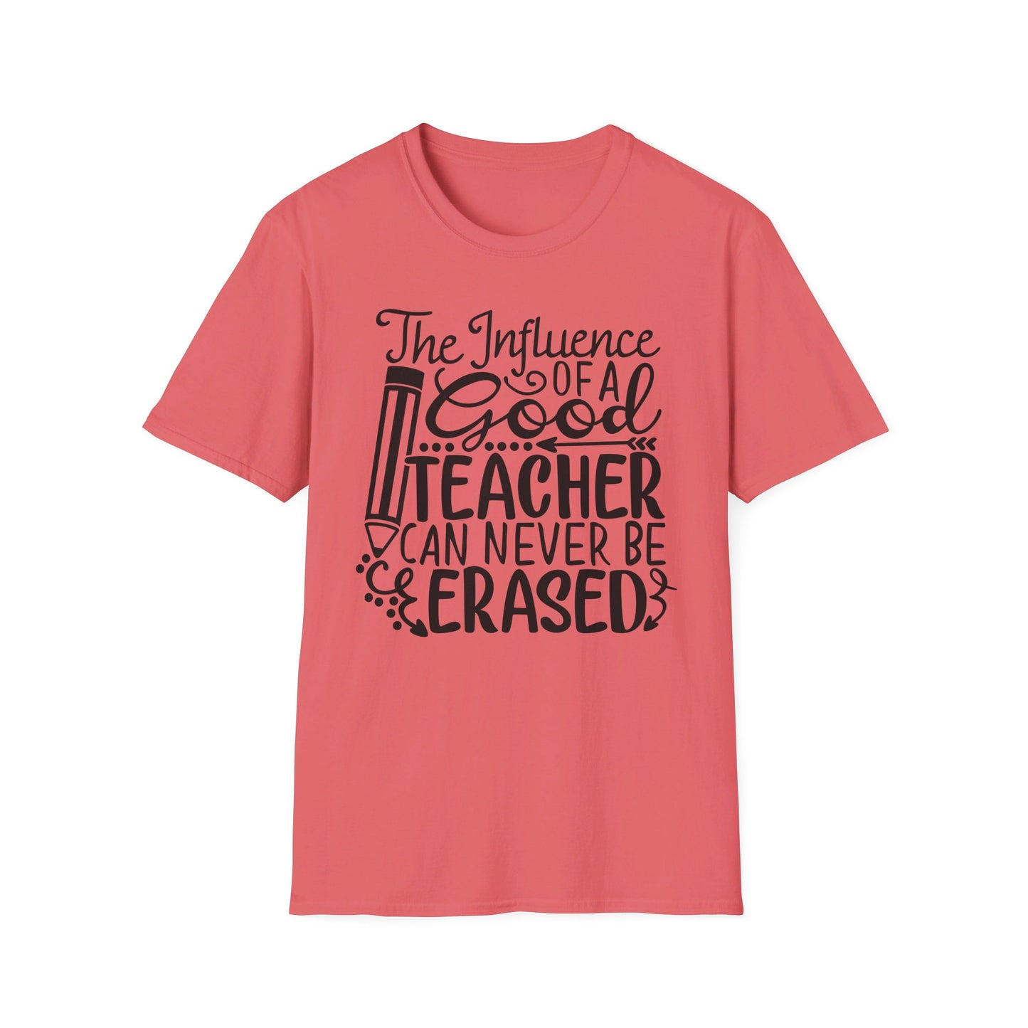 A Teacher's Influence Unisex Softstyle T-Shirt