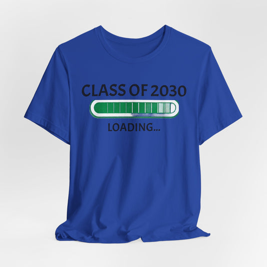 Class of 2030 Loading Unisex Jersey Tee