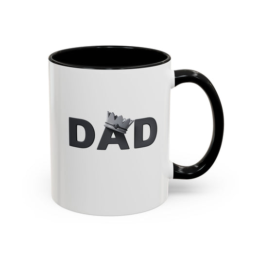 King Dad Accent Coffee Mug (11, 15oz)
