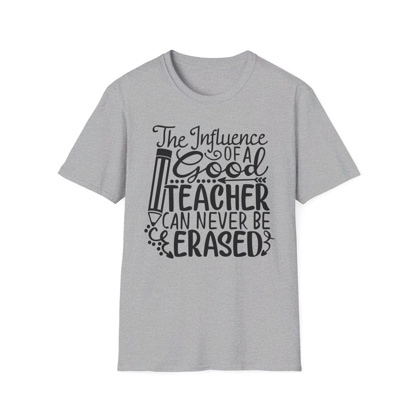 A Teacher's Influence Unisex Softstyle T-Shirt