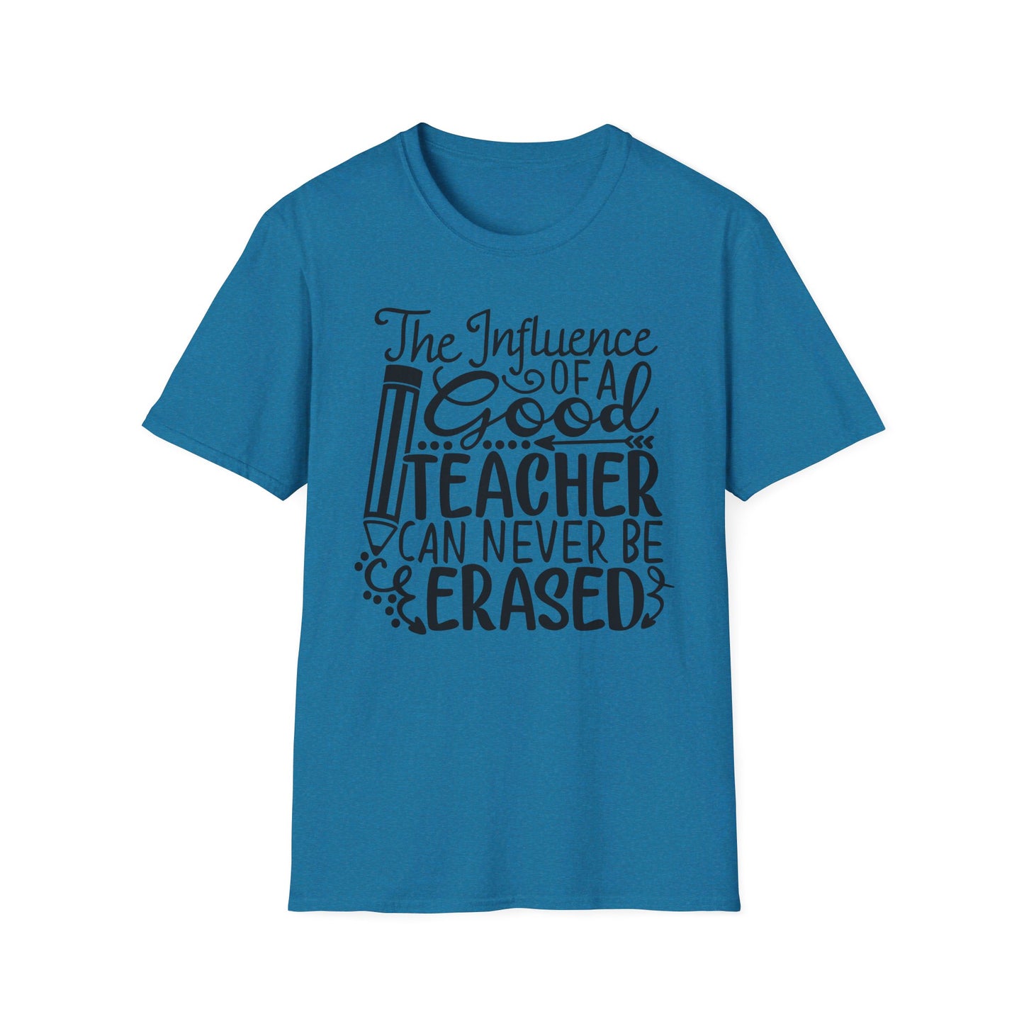 A Teacher's Influence Unisex Softstyle T-Shirt