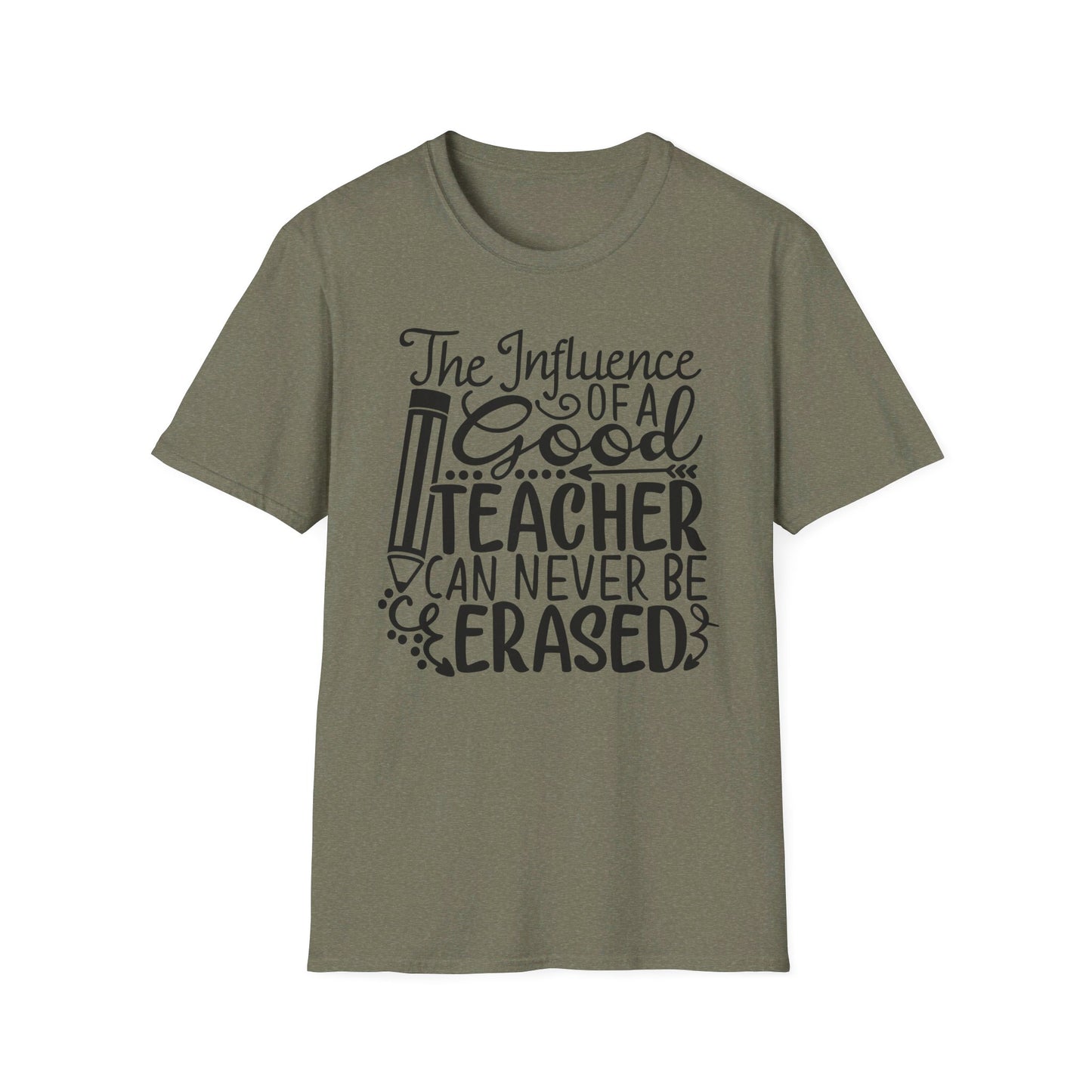 A Teacher's Influence Unisex Softstyle T-Shirt