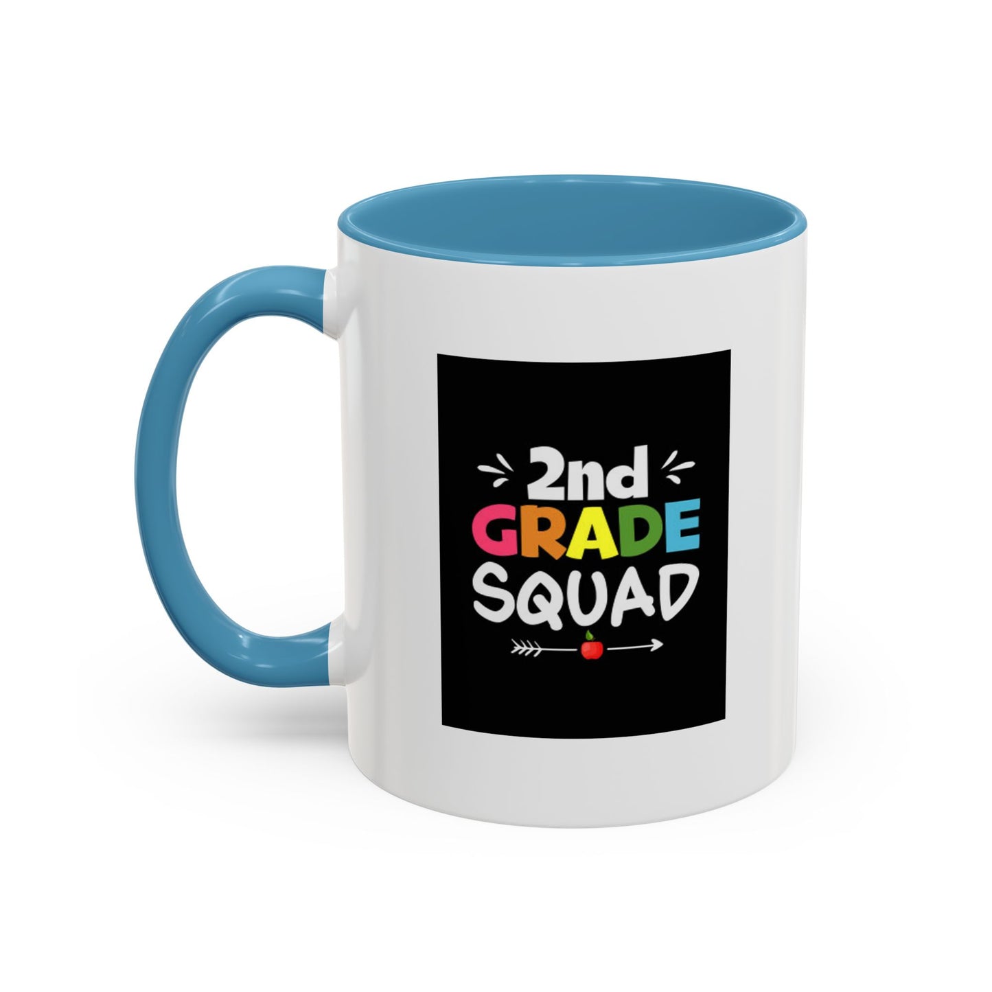 2nd Grade Squad Accent Coffee Mug (11, 15oz)