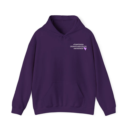 TeamTenisa Comfortable Unisex Hoodie with Heart Balloon Design - Perfect for Everyday Wear