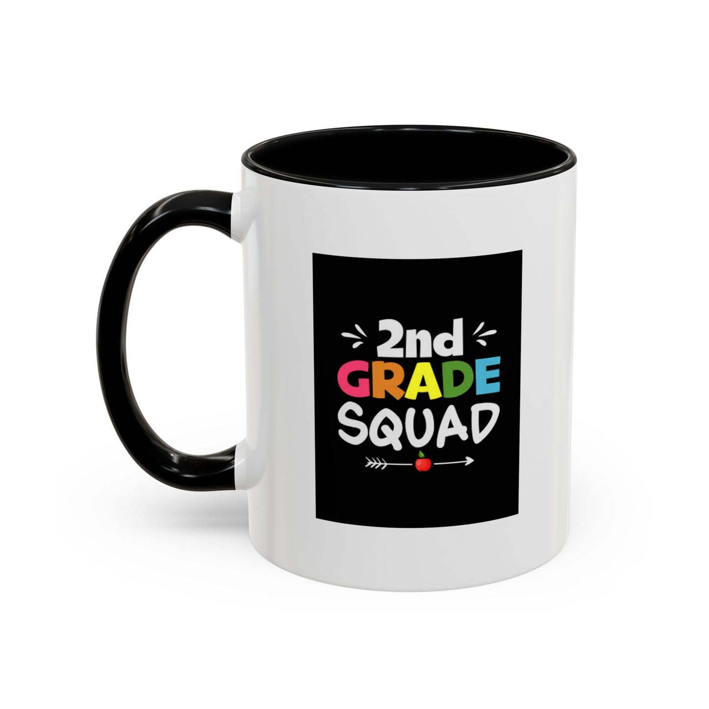 2nd Grade Squad Accent Coffee Mug (11, 15oz)