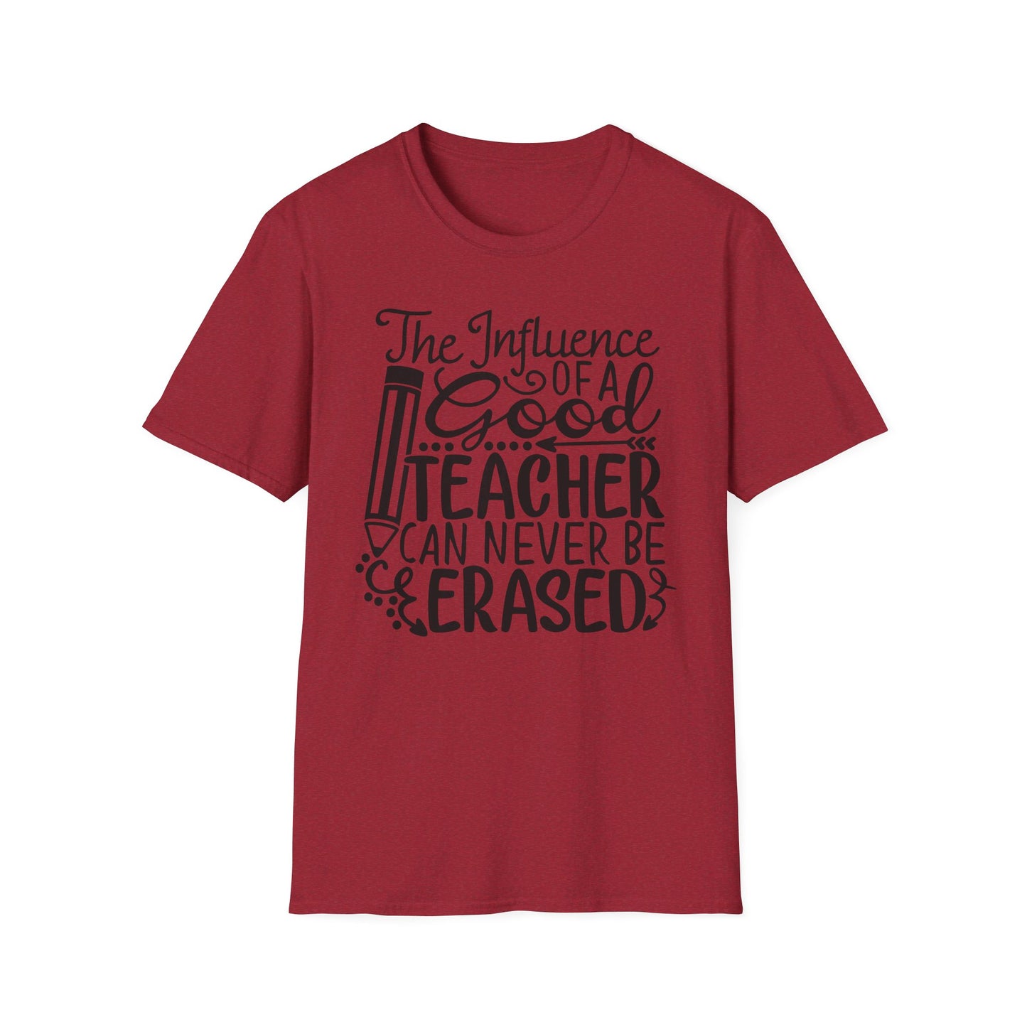 A Teacher's Influence Unisex Softstyle T-Shirt