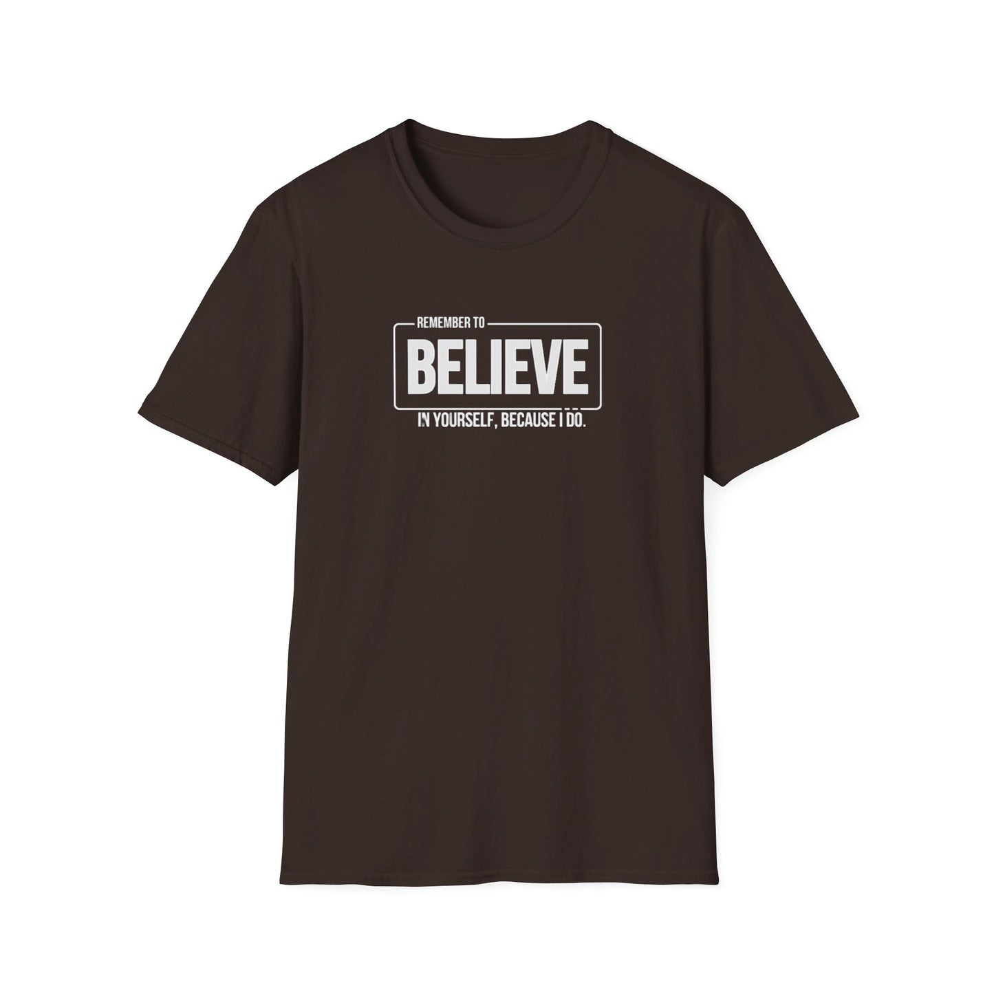 Believe in Yourself Unisex Softstyle T-Shirt