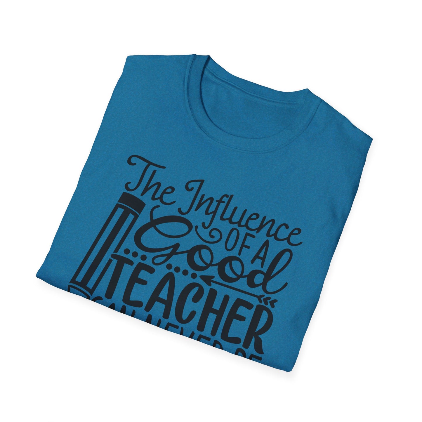 A Teacher's Influence Unisex Softstyle T-Shirt