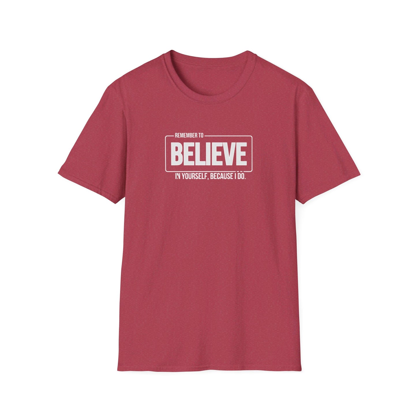 Believe in Yourself Unisex Softstyle T-Shirt