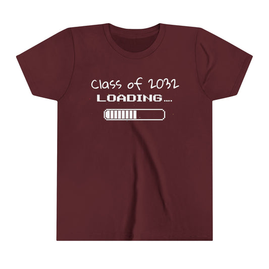 Loading Class of 2032 Youth Short Sleeve Tee
