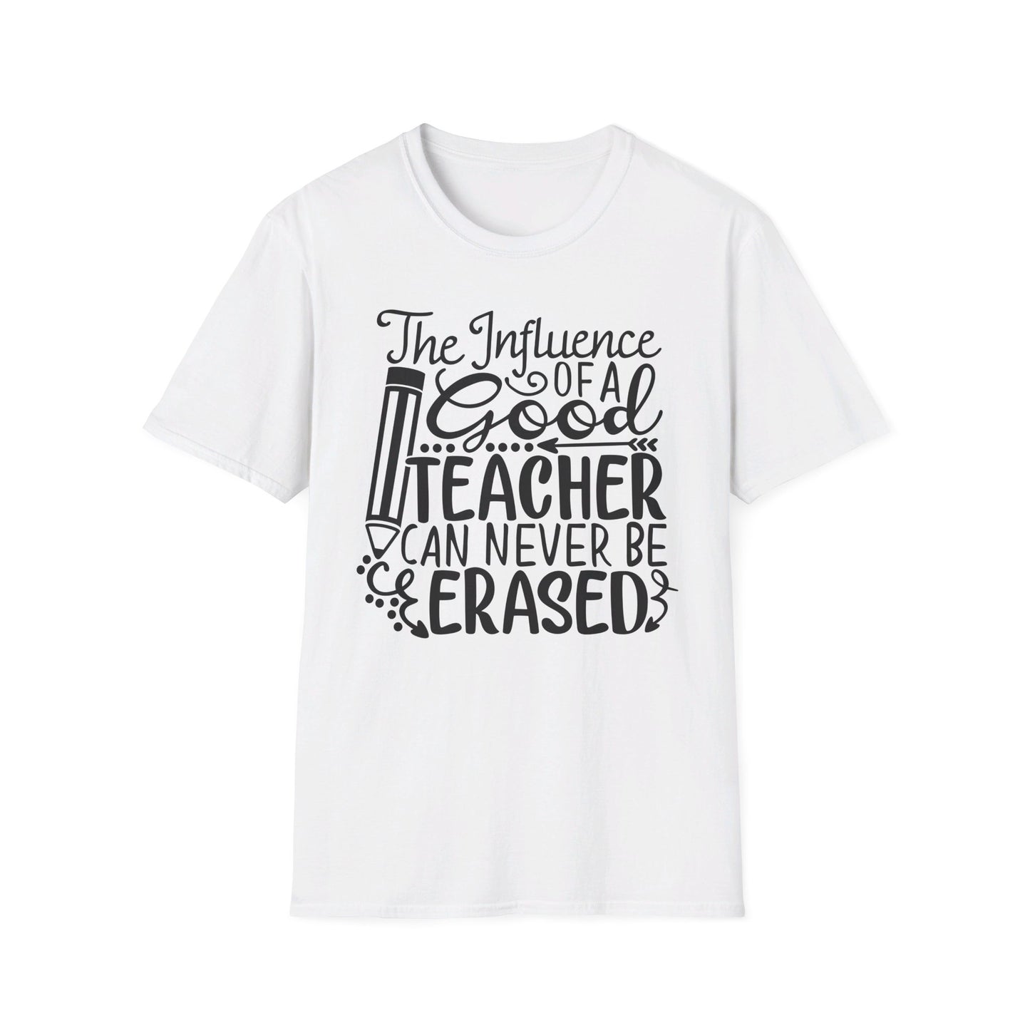 A Teacher's Influence Unisex Softstyle T-Shirt