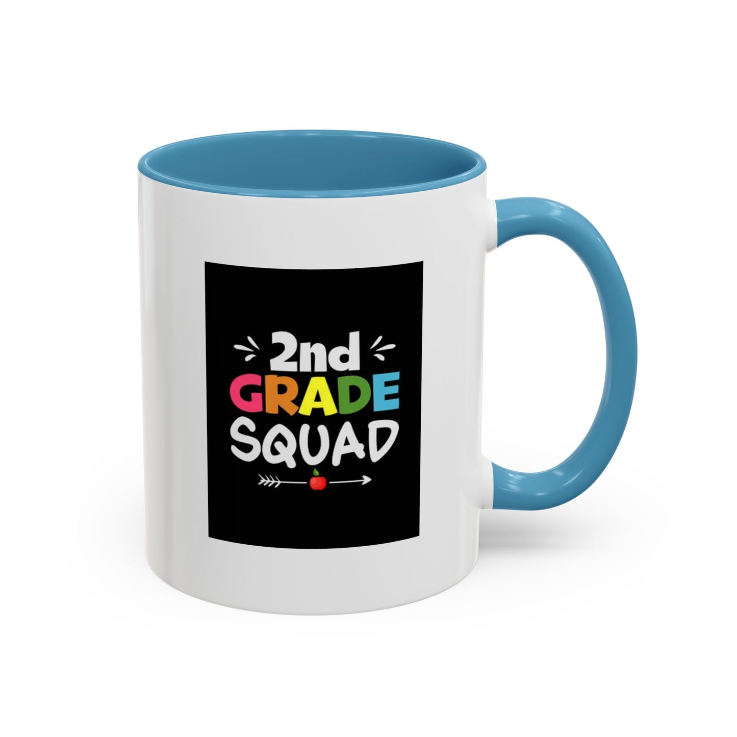 2nd Grade Squad Accent Coffee Mug (11, 15oz)