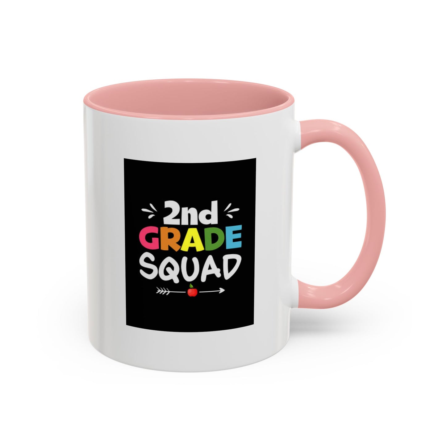 2nd Grade Squad Accent Coffee Mug (11, 15oz)