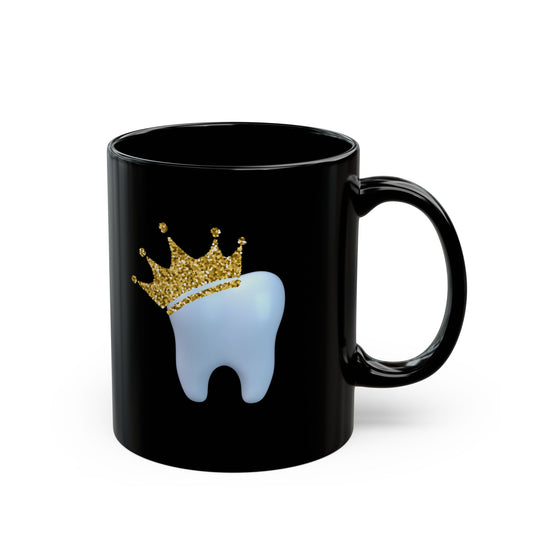 Queen Molar Black Mug (11oz, 15oz)