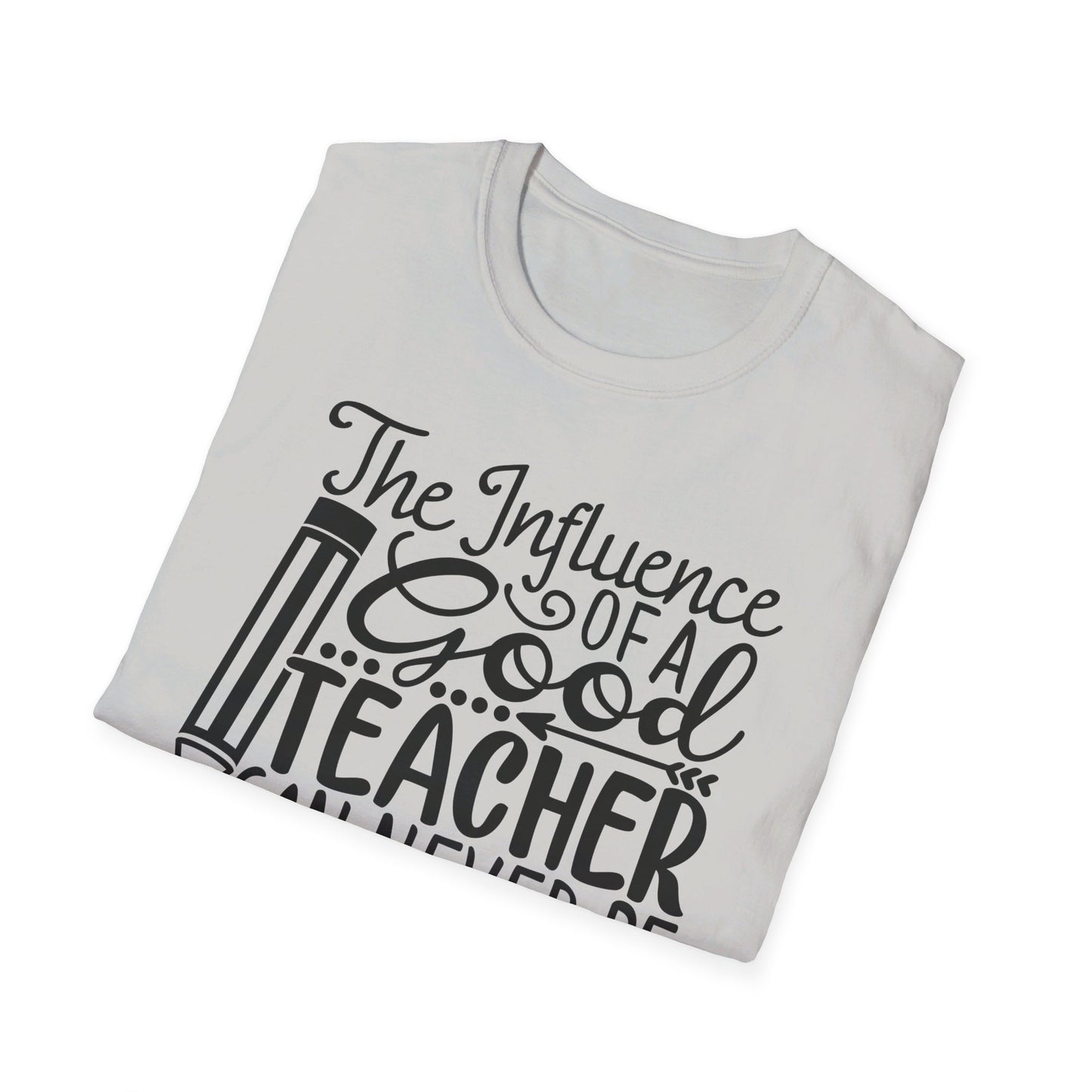 A Teacher's Influence Unisex Softstyle T-Shirt