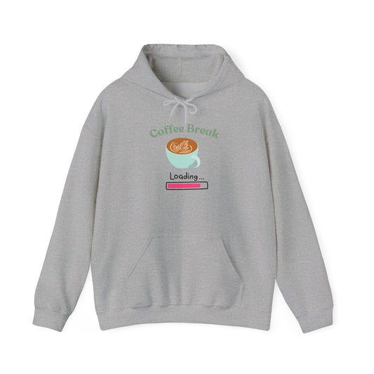 Coffee Break Loading Unisex Heavy Blend™ Hooded Sweatshirt