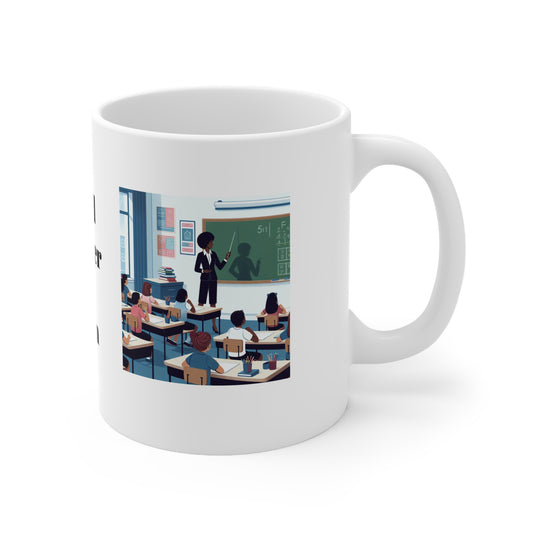 World Changer In Action White Ceramic Mug, 11oz